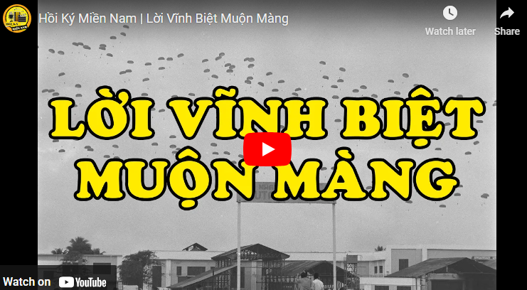 Lời Vĩnh Biệt Muộn Màng Dành Cho Người Bạn Nhảy Dù