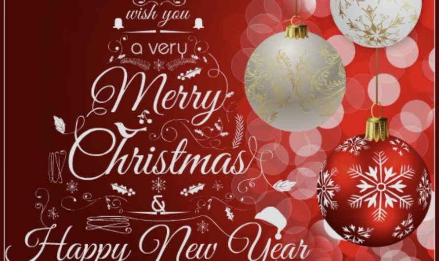 MERRY CHRISTMAS & HAPPY NEW YEAR 2026